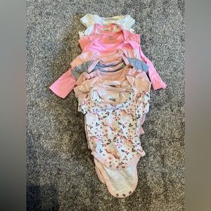45 piece Newborn to 3 months baby girl bundle
